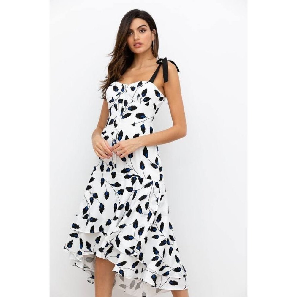 Yumi Kim New Sweet Lady Asymmetrical Midi Dress size Small